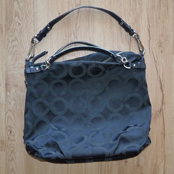 Signature Brooke Mahogany Shoulder Bag - Picture 1 of 8